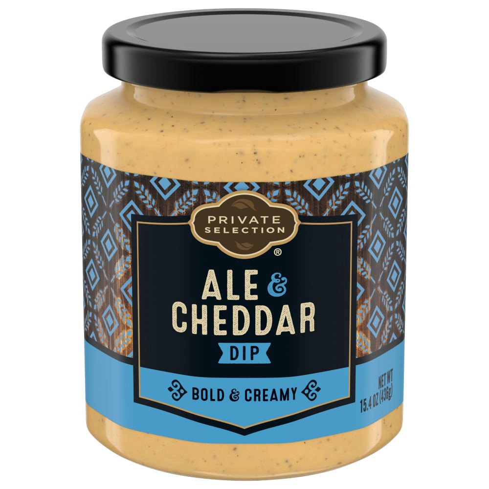 slide 4 of 4, Private Selection Ale & Cheddar Dip, 15.4 oz