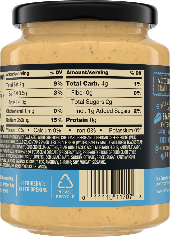 slide 2 of 4, Private Selection Ale & Cheddar Dip, 15.4 oz