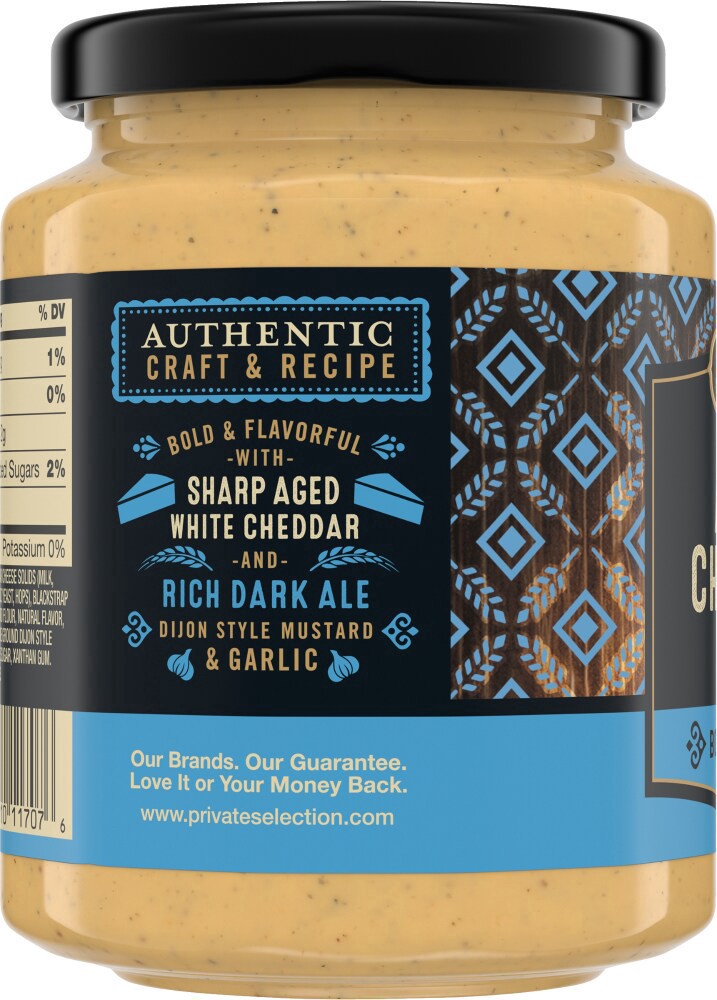 slide 3 of 4, Private Selection Ale & Cheddar Dip, 15.4 oz