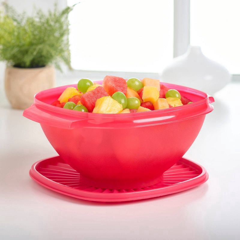slide 5 of 12, Tupperware Heritage - 8C Bowl - Rubine Red, 1 ct