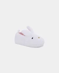 Carter's Girls Bunny Slippers - White XXL