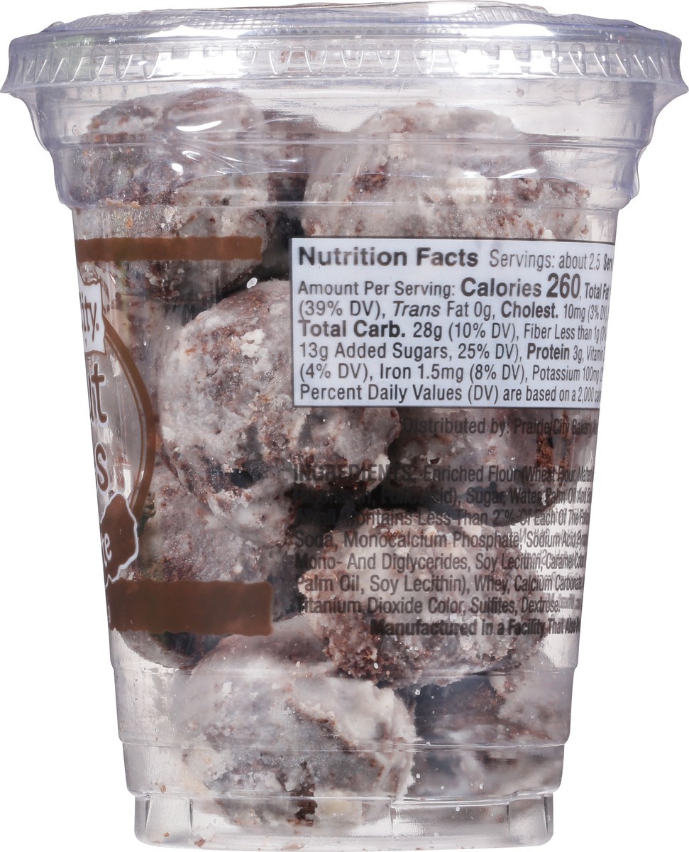 slide 5 of 13, Prairie City Bakery Chocolate Donut Holes 5 oz, 5 oz