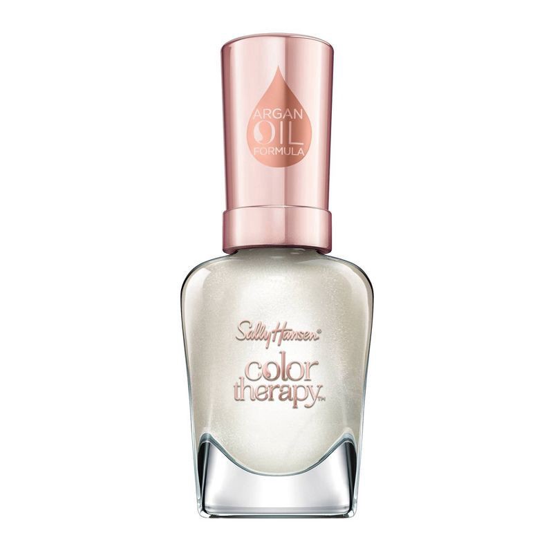 slide 1 of 5, Sally Hansen Color Therapy Nail Polish - Fleur-T, 0.5 fl oz