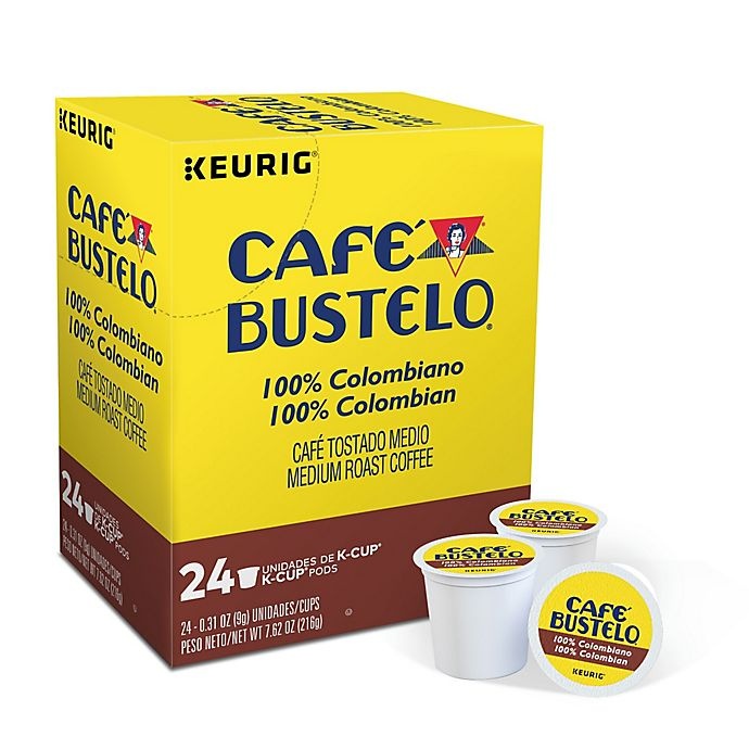 slide 2 of 6, Café Bustelo Colombian Coffee Keurig K-Cup Pods, 24 ct