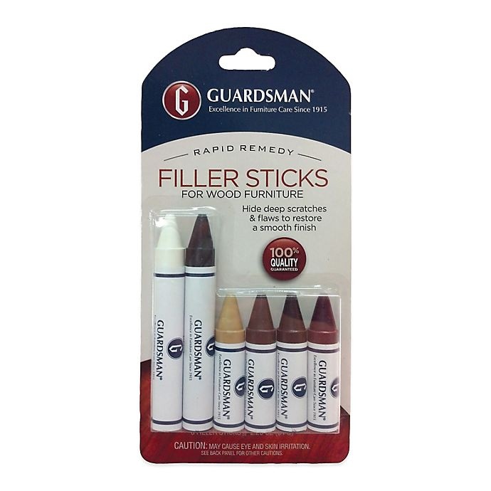 slide 1 of 2, Guardsman Wood Repair Filler Sticks Set, 6 ct