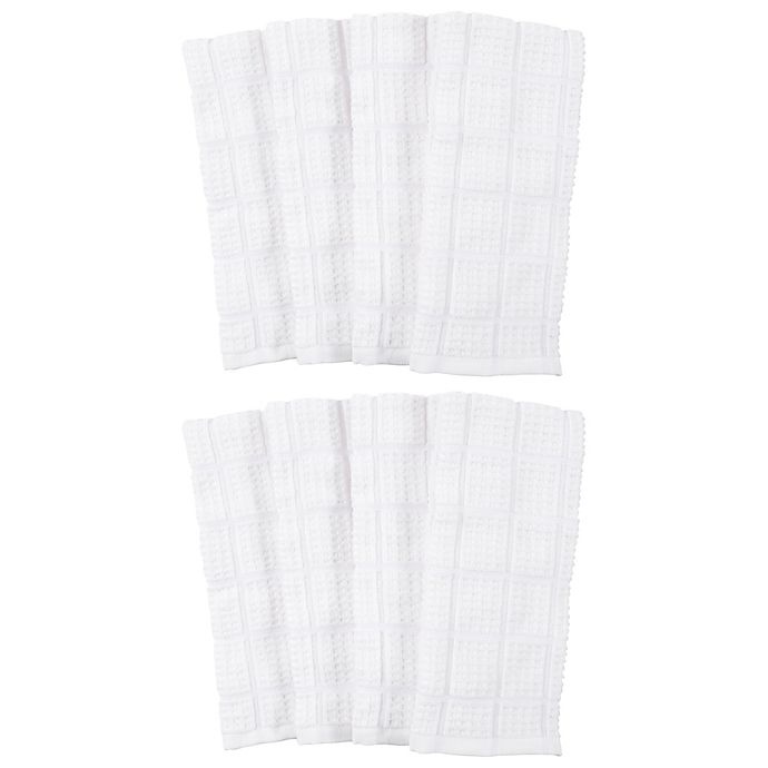 slide 1 of 2, Simply Essential All Purpose Kitchen Towels - White, 8 ct