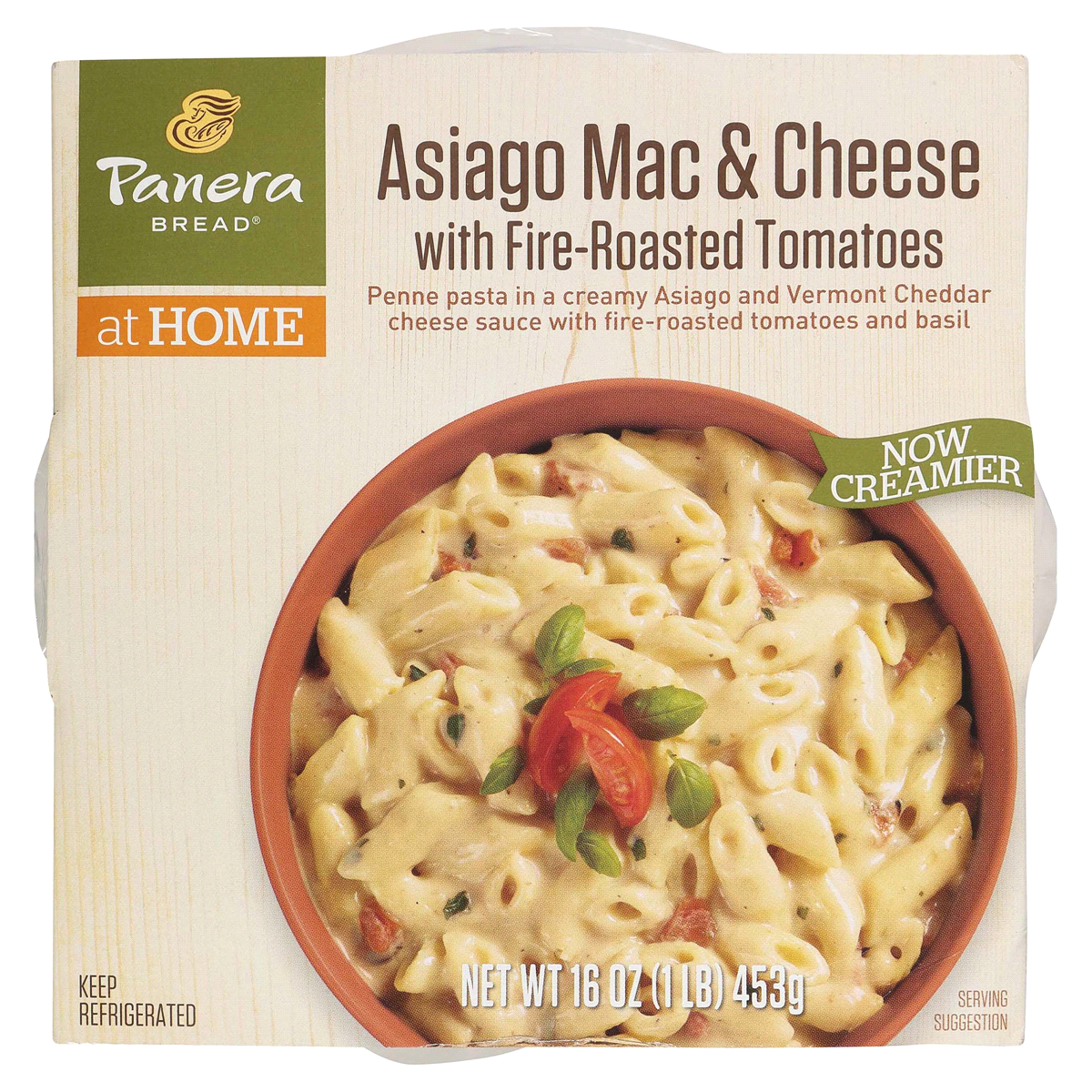 slide 1 of 1, Panera Bread at Home Asiago Mac & Cheese with Fire-Roasted Tomatoes Bowl, 16 oz