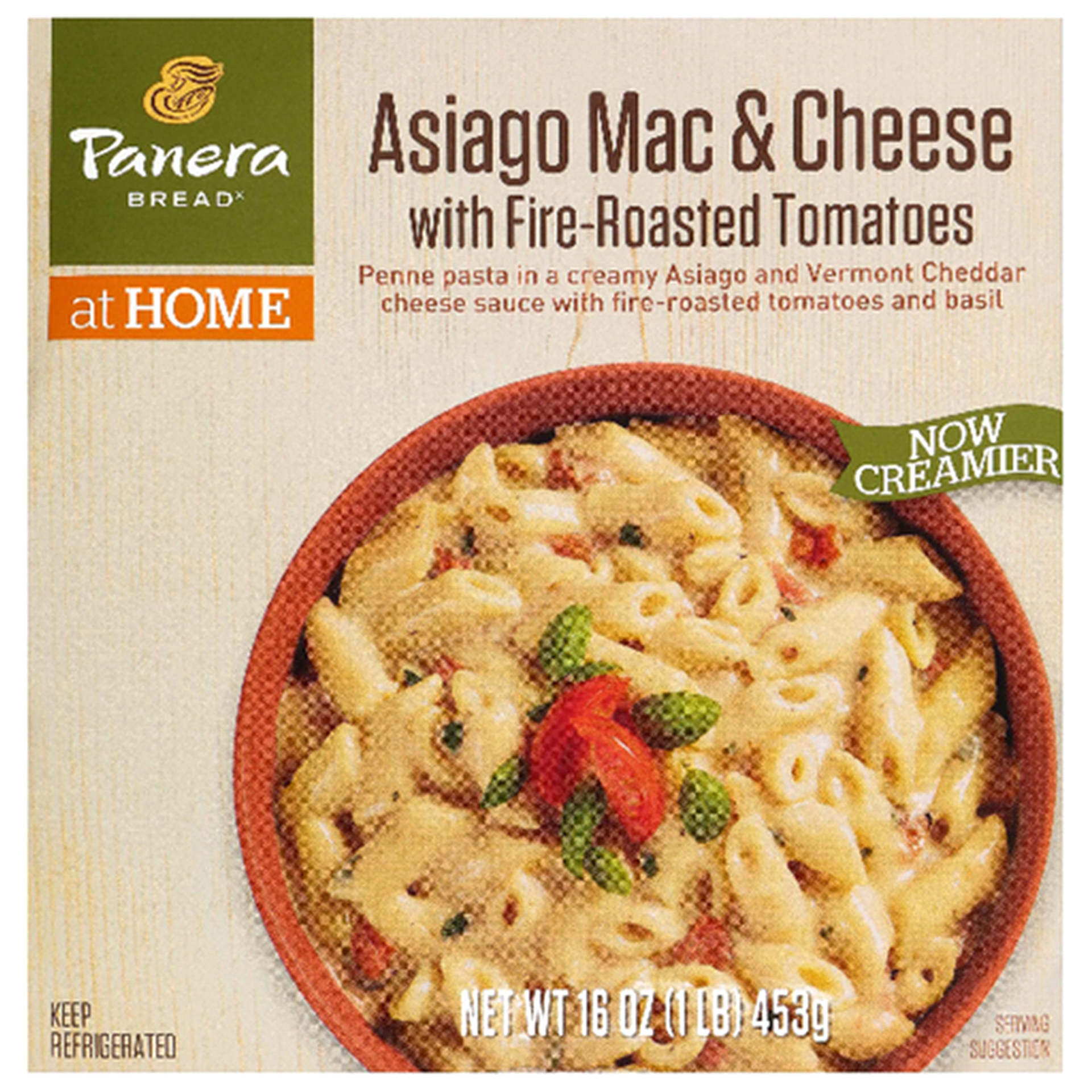 slide 1 of 8, Panera Bread at Home Asiago Mac & Cheese with Fire-Roasted Tomatoes Bowl, 16 oz