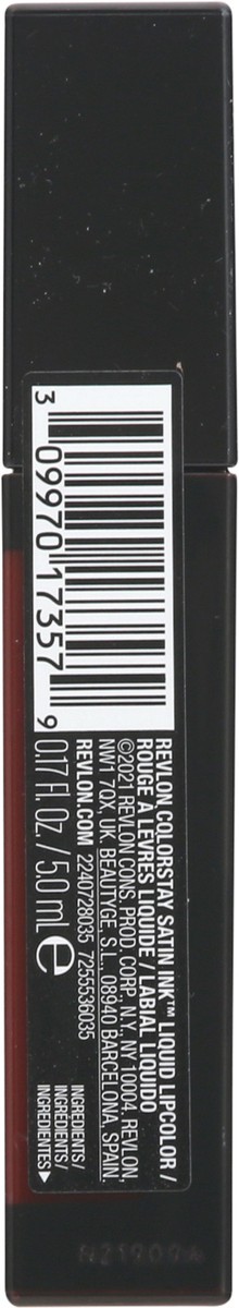 slide 6 of 9, Revlon ColorStay Satin Ink Crown Jewel, Reigning Red, 1 ct