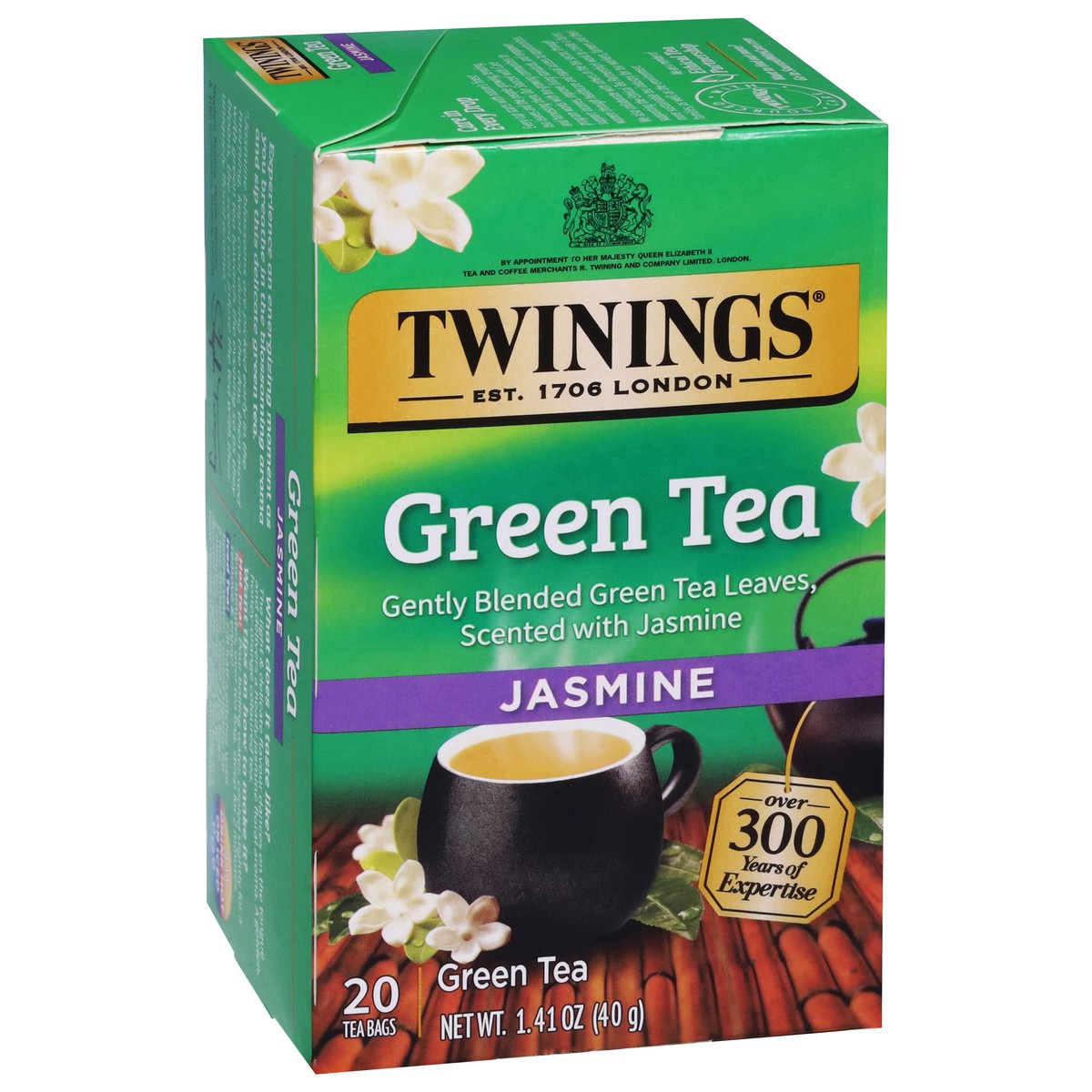 slide 2 of 9, Twinings Jasmine Green Tea Bags, 20 ct