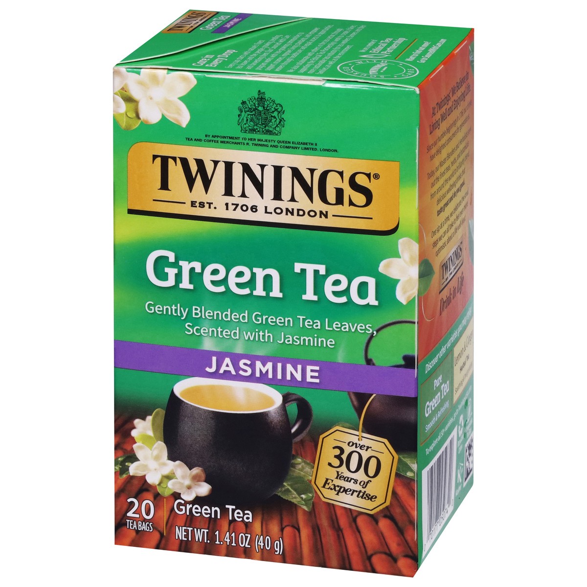 slide 3 of 9, Twinings Jasmine Green Tea Bags, 20 ct