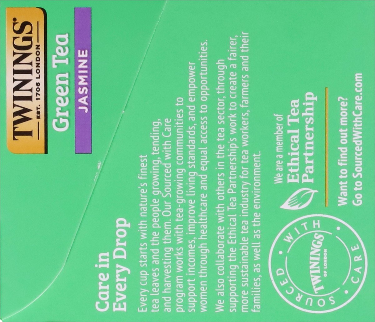 slide 9 of 9, Twinings Jasmine Green Tea Bags, 20 ct