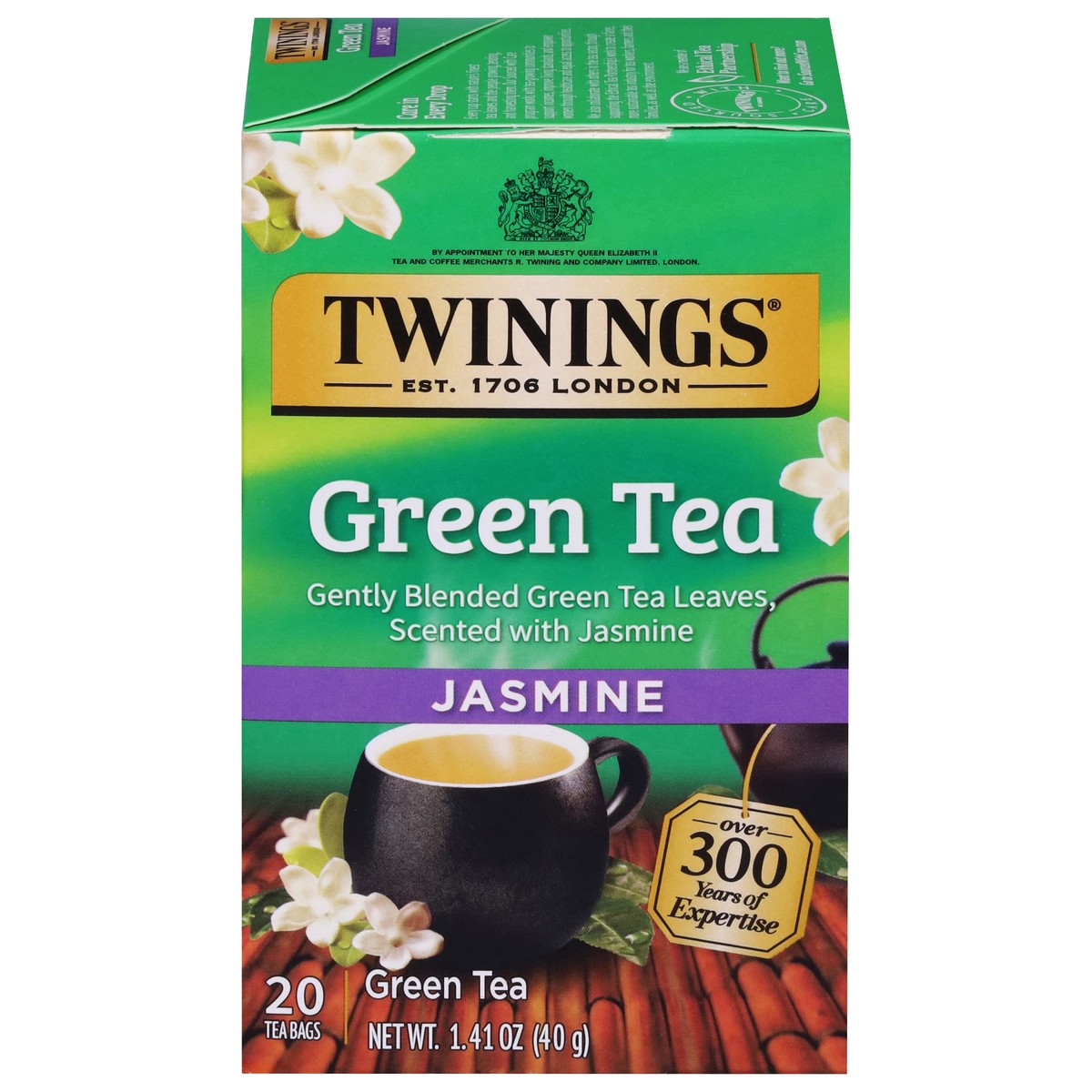 slide 1 of 9, Twinings Jasmine Green Tea Bags, 20 ct