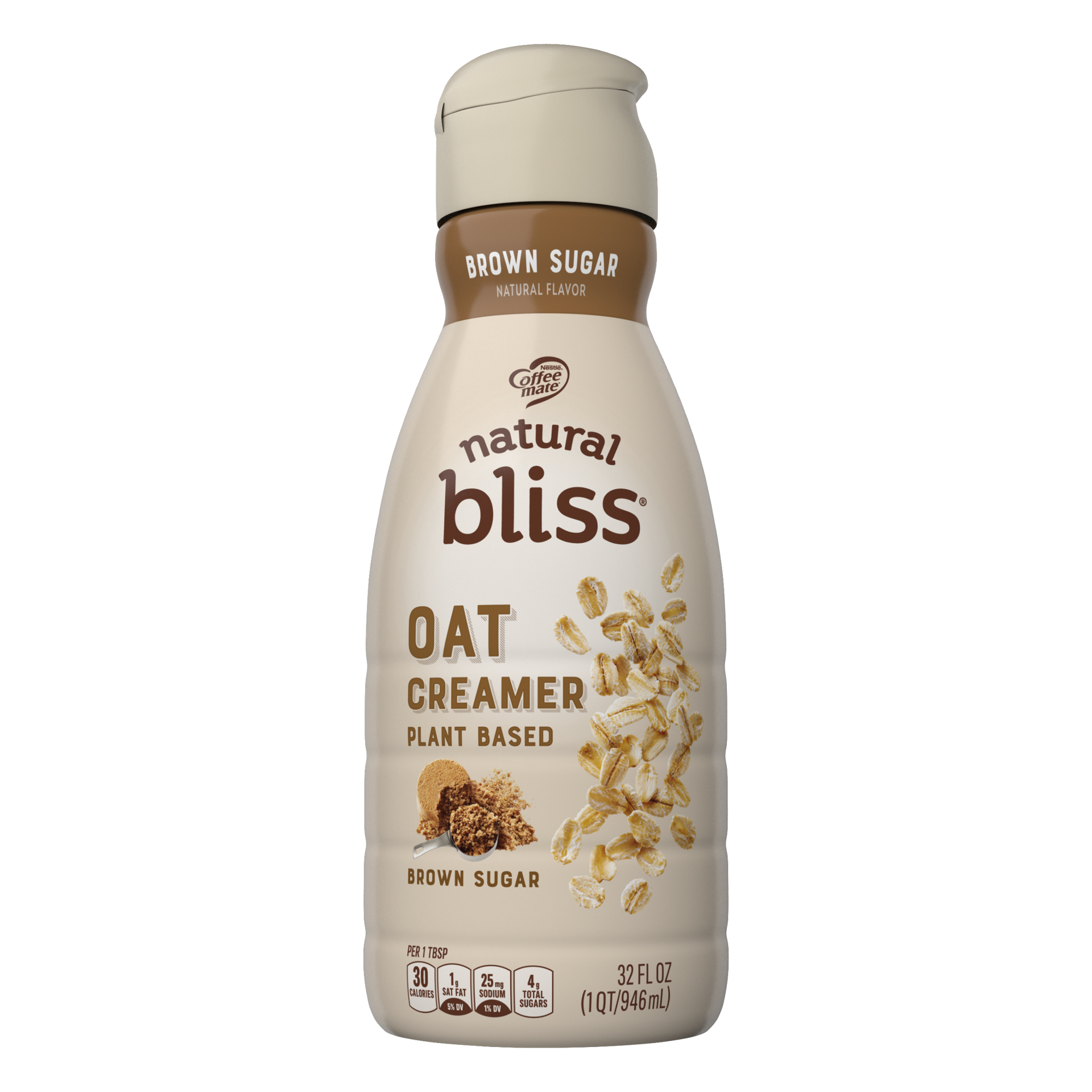 slide 1 of 7, NATURAL BLISS Creamer Liquid Bliss, 32 fl oz