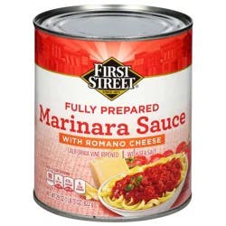 First Street Fs/Lr Marinara Sauce W/Romano Cheese - 28 oz