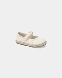 Carters Toddler Girl Woven Casual Shoes - Cream Cream 4