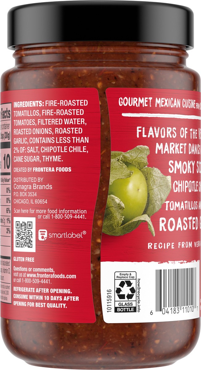 slide 2 of 5, Frontera Hot Chipotle Salsa 16 oz, 16 oz