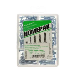 The Hillman Group Flay Head Philips Wood Screws Homepak