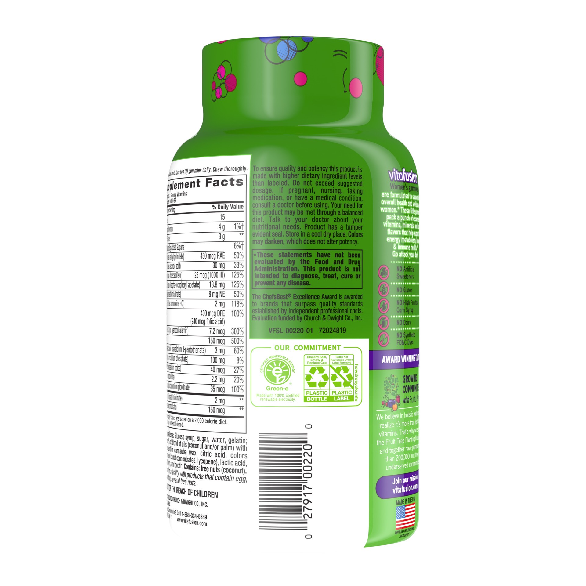 slide 5 of 5, vitafusion Women's Multivitamin, 164ct, 164 ct