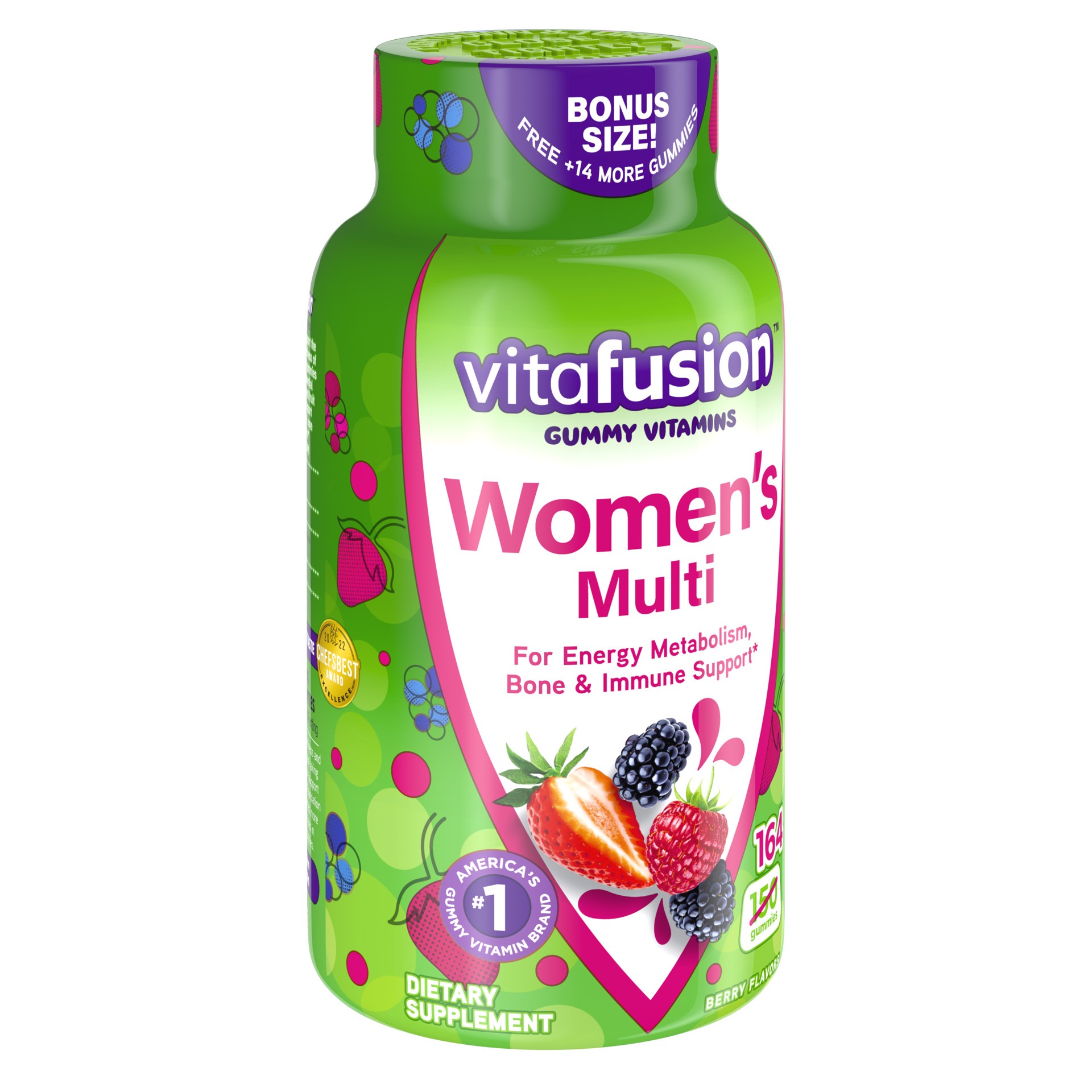 slide 4 of 5, vitafusion Women's Multivitamin, 164ct, 164 ct