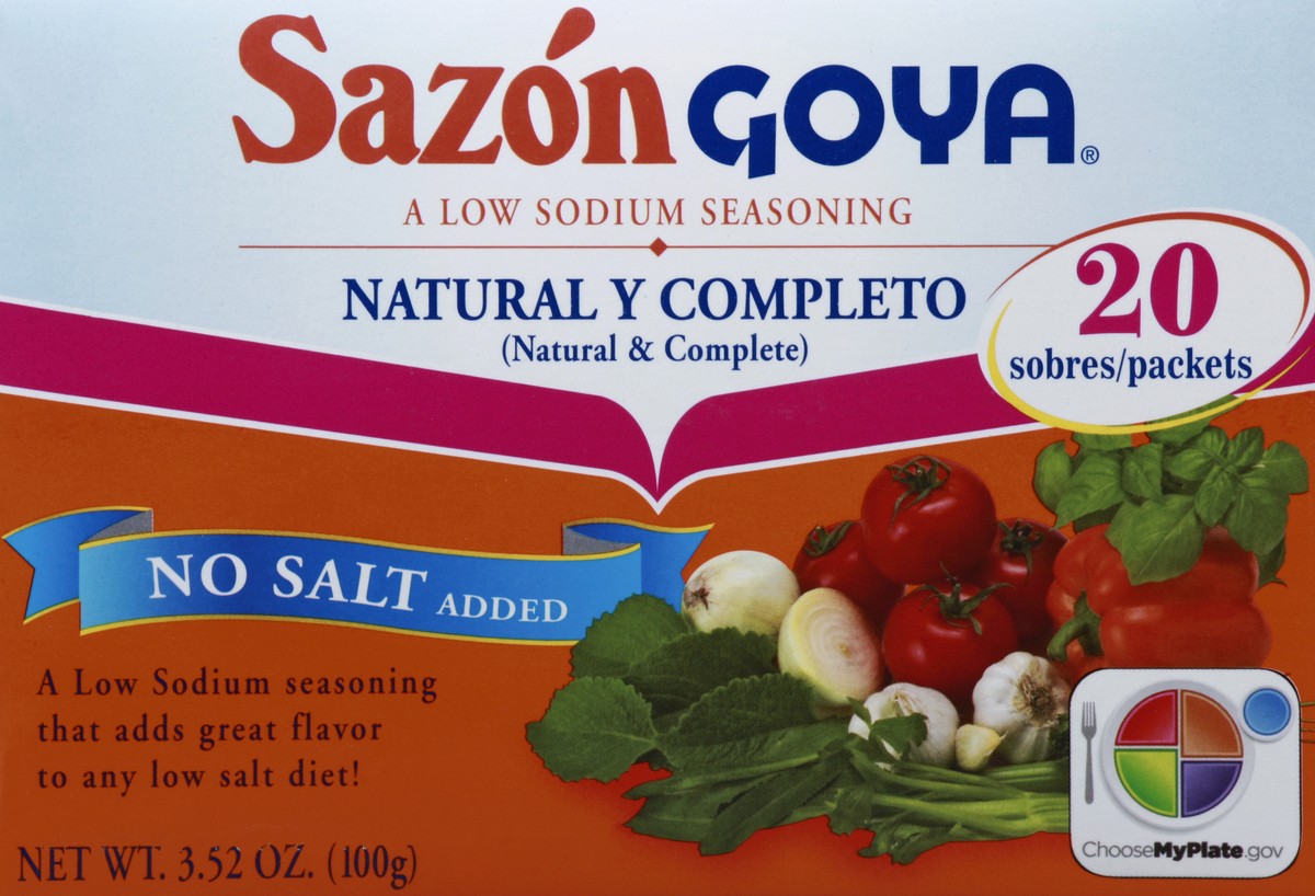 slide 8 of 13, Goya Sazon Natural & Complete, 3.52 oz