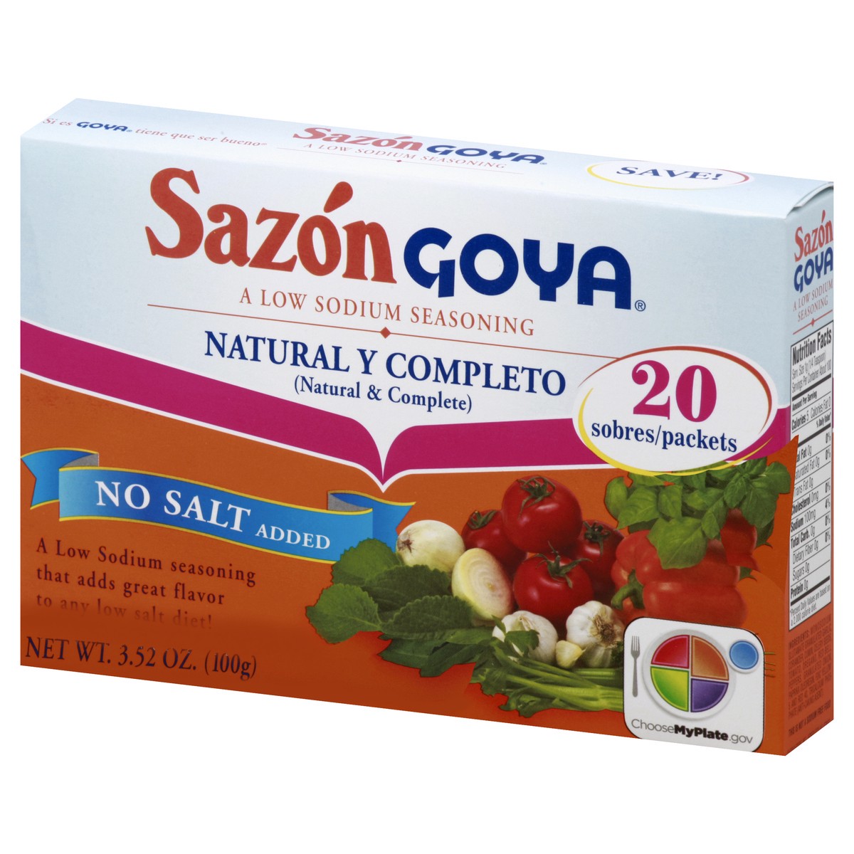 slide 10 of 13, Goya Sazon Natural & Complete, 3.52 oz