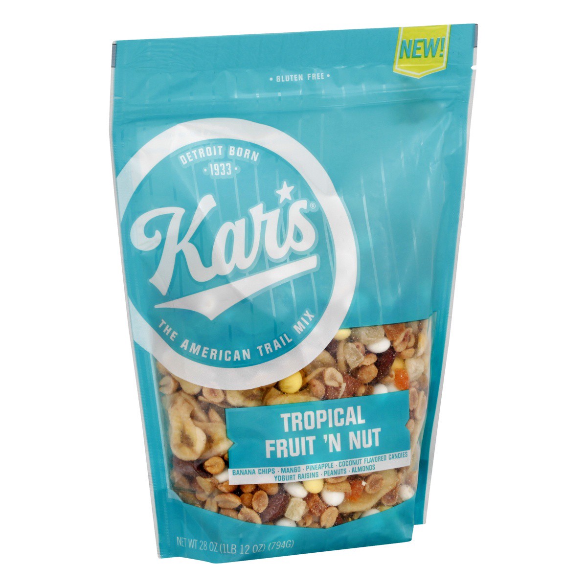 slide 5 of 9, Kar's Tropical Fruit 'N Nut, Trail Mix 28 oz, 28 oz