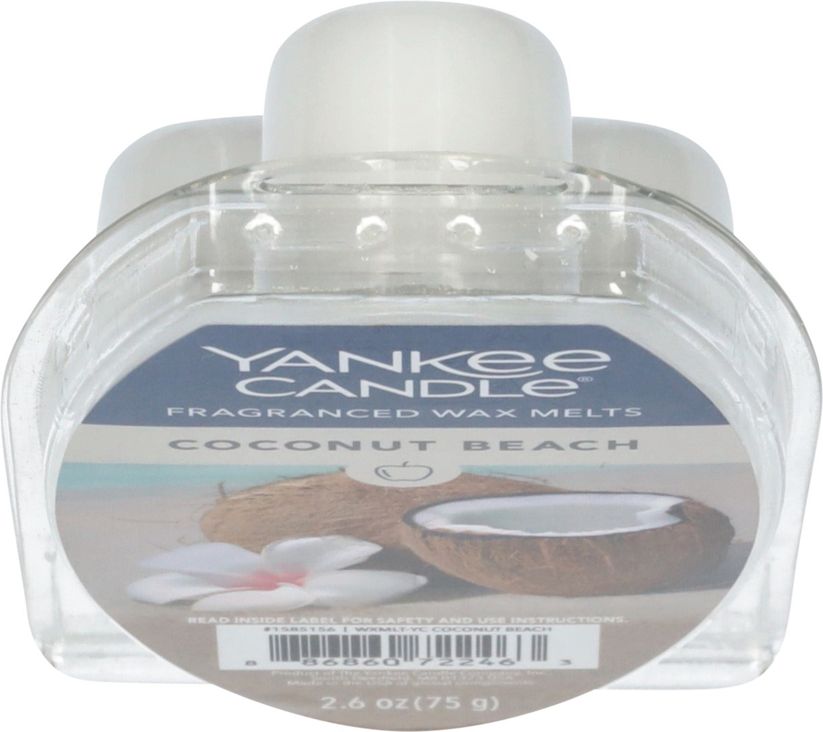 slide 4 of 9, Yankee Candle Fragranced Coconut Beach Wax Melts 2.6 oz, 2.6 oz