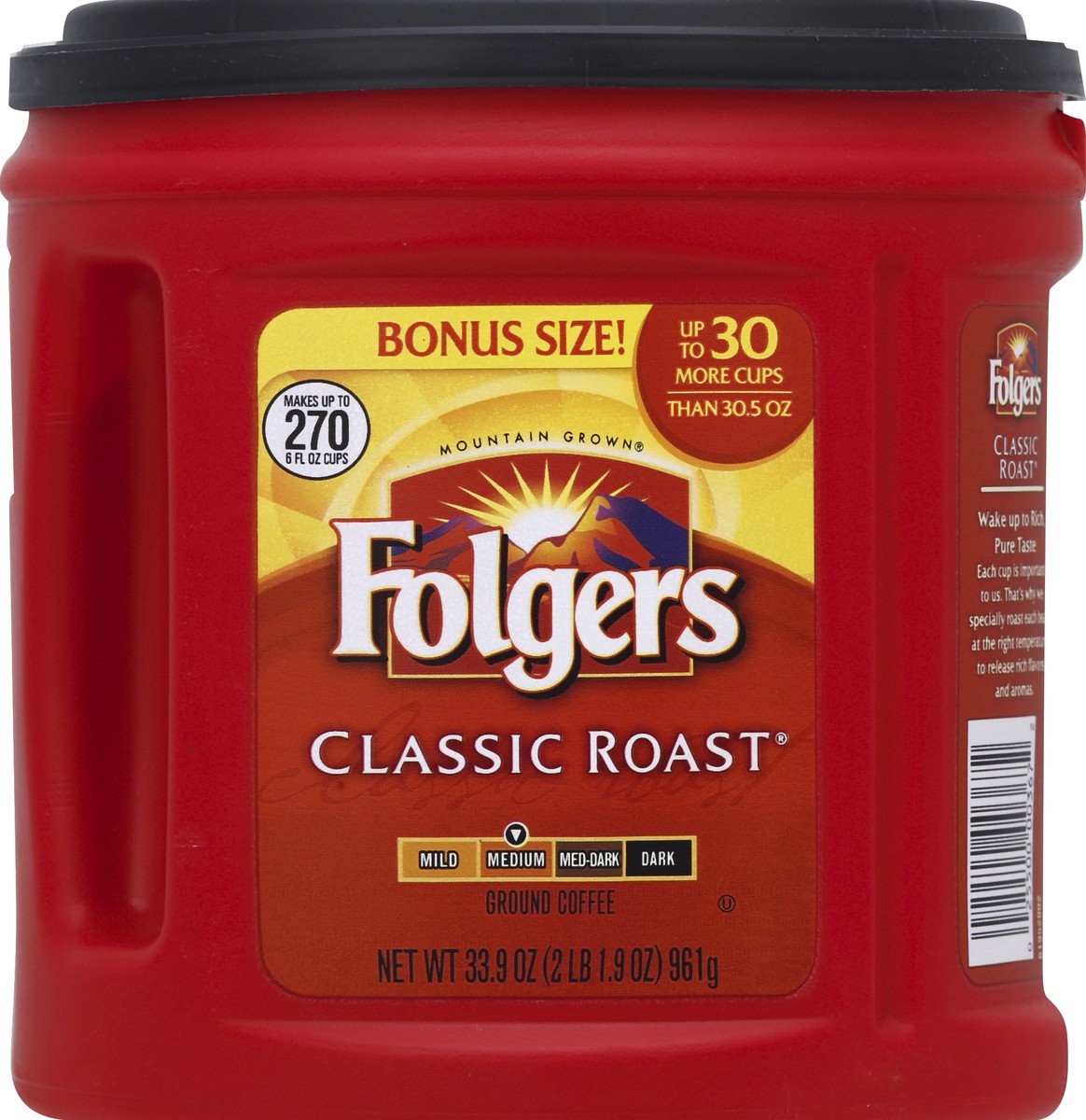 slide 1 of 4, Folgers Coffee - 30.5 oz, 30.5 oz