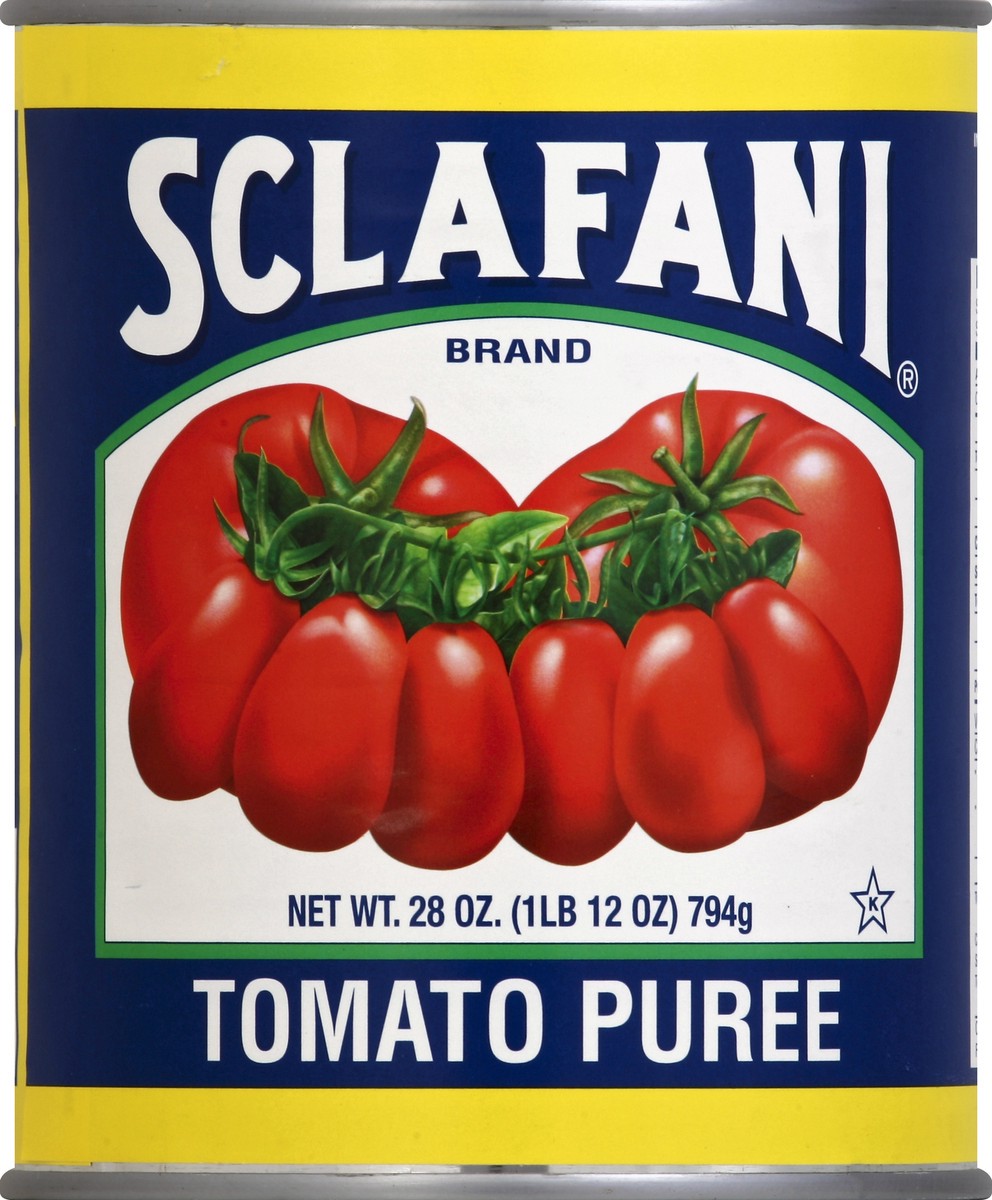 slide 2 of 2, Sclafani Tomato Puree 28 oz, 28 oz