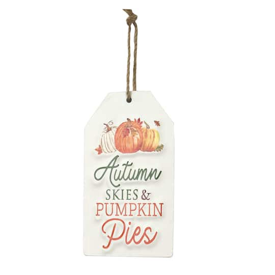 slide 1 of 2, 8" Pumpkin Metal Wall Decor By Ashland, 4.72 in x 0.38 in x 7.87 in
