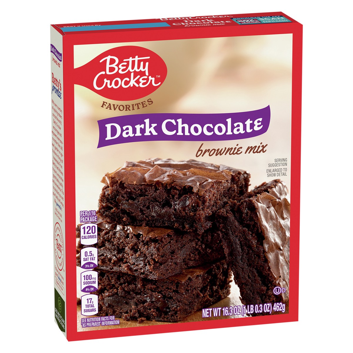 slide 8 of 9, Betty Crocker Favorites Dark Chocolate Brownie Mix, 16.3 oz., 16.3 oz