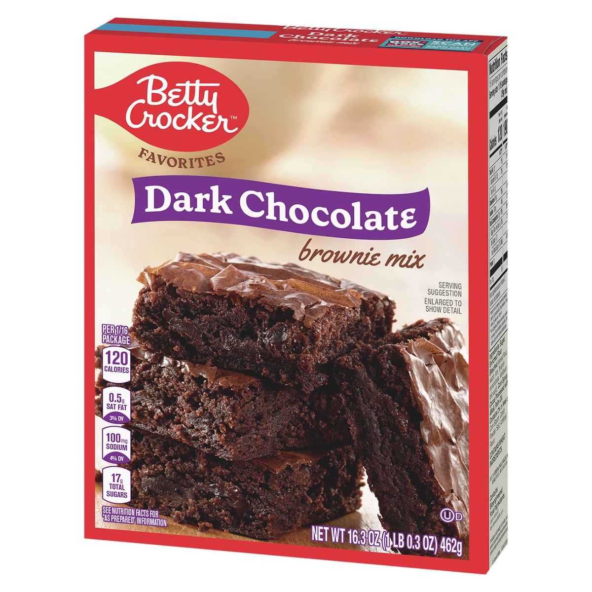 slide 5 of 9, Betty Crocker Favorites Dark Chocolate Brownie Mix, 16.3 oz., 16.3 oz