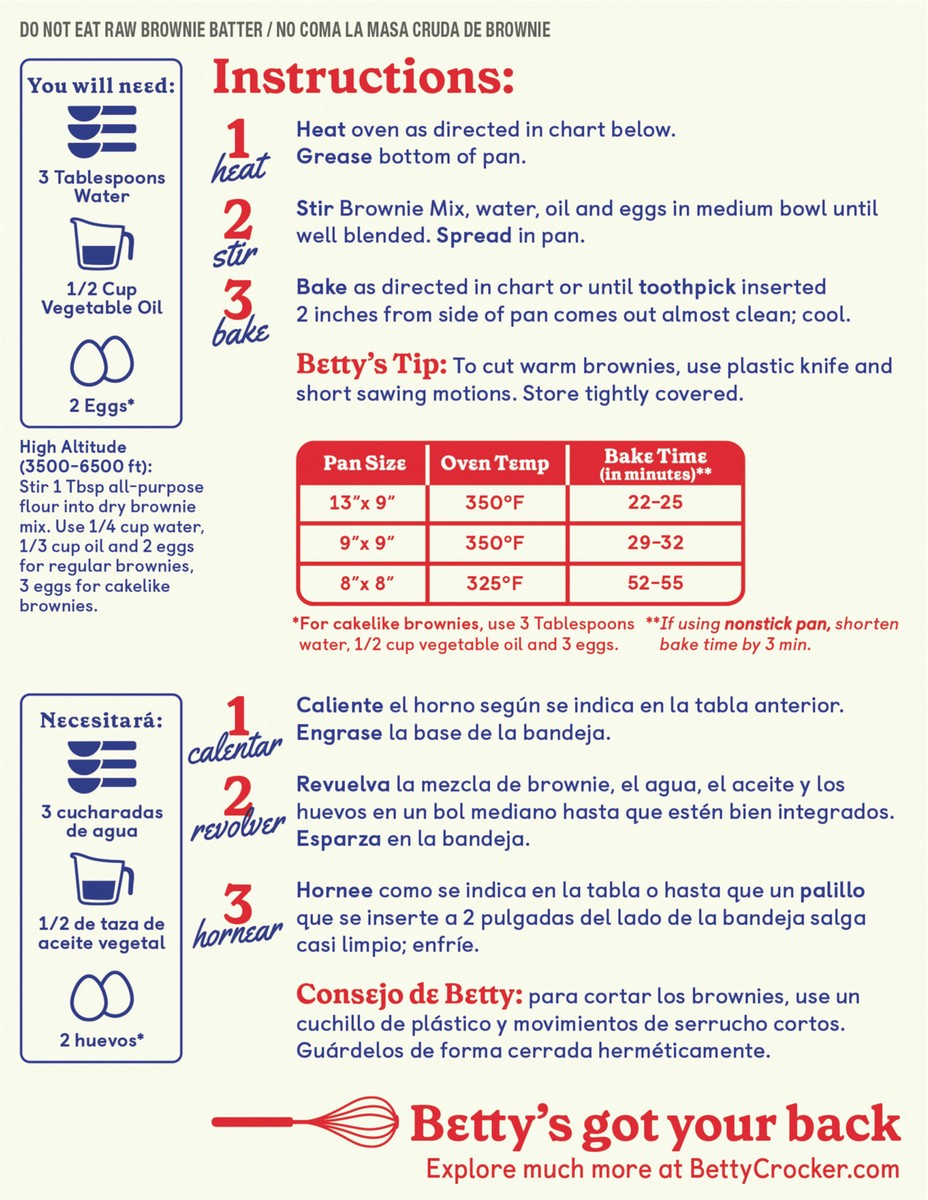 slide 9 of 9, Betty Crocker Favorites Dark Chocolate Brownie Mix, 16.3 oz., 16.3 oz