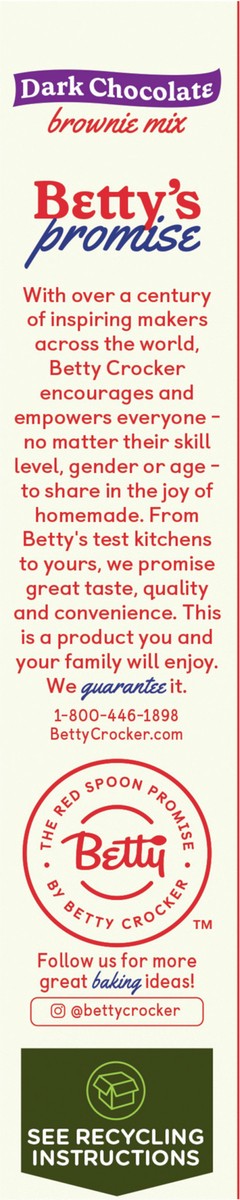 slide 6 of 9, Betty Crocker Favorites Dark Chocolate Brownie Mix, 16.3 oz., 16.3 oz