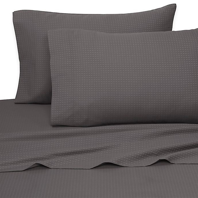 slide 1 of 1, Aero Sateen 700-Thread-Count King Pillowcases - Gray, 2 ct