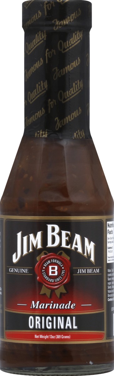 slide 2 of 2, Jim Beam Marinade, 13 oz