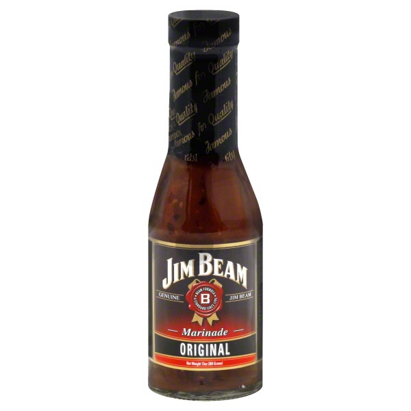 slide 1 of 2, Jim Beam Marinade, 13 oz