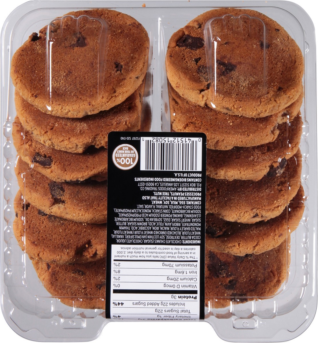 slide 2 of 14, First Street Prem Gourmet Cookies Chocolate Chunk, 24 oz