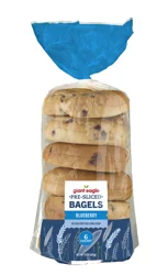Ge Blueberry Bagel 6ct