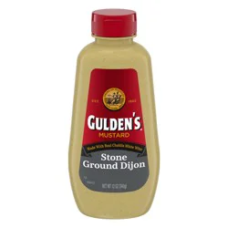 Gulden's Stone Ground Dijon Mustard, 12 oz.