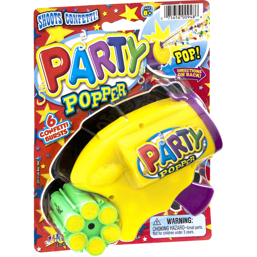 slide 1 of 1, Ja-Ru General Merchandise Super Party Popper With Refill, 1 ct