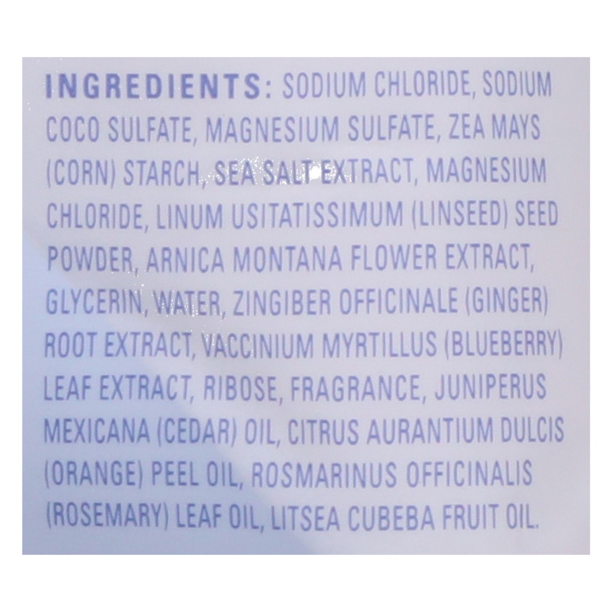 slide 12 of 13, Village Naturals Therapy Comfort 2 in 1 Epsom Salt + Bubbles Blueberry Citrus Bath Soak 36 oz, 36 oz