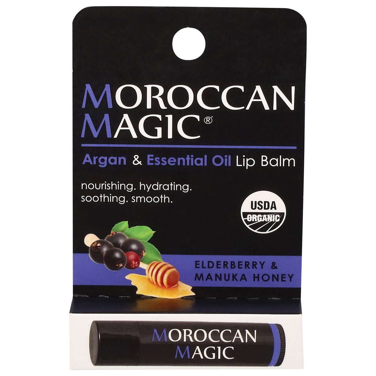 slide 1 of 12, Moroccan Magic Elderberry & Manuka Honey Lip Balm 15 oz, 15 oz