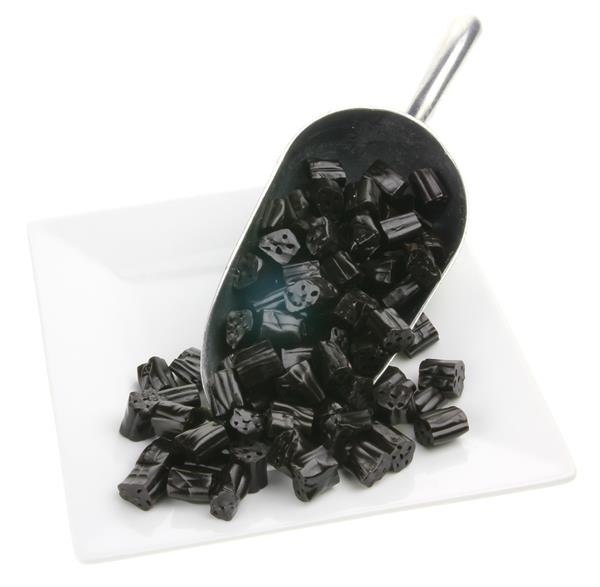 slide 1 of 1, Bergin Fruit and Nut Company Licorice Black Bites, 1 lb