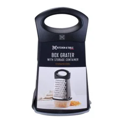 Kitchen & Table by H-E-B Box Grater With Storage Container