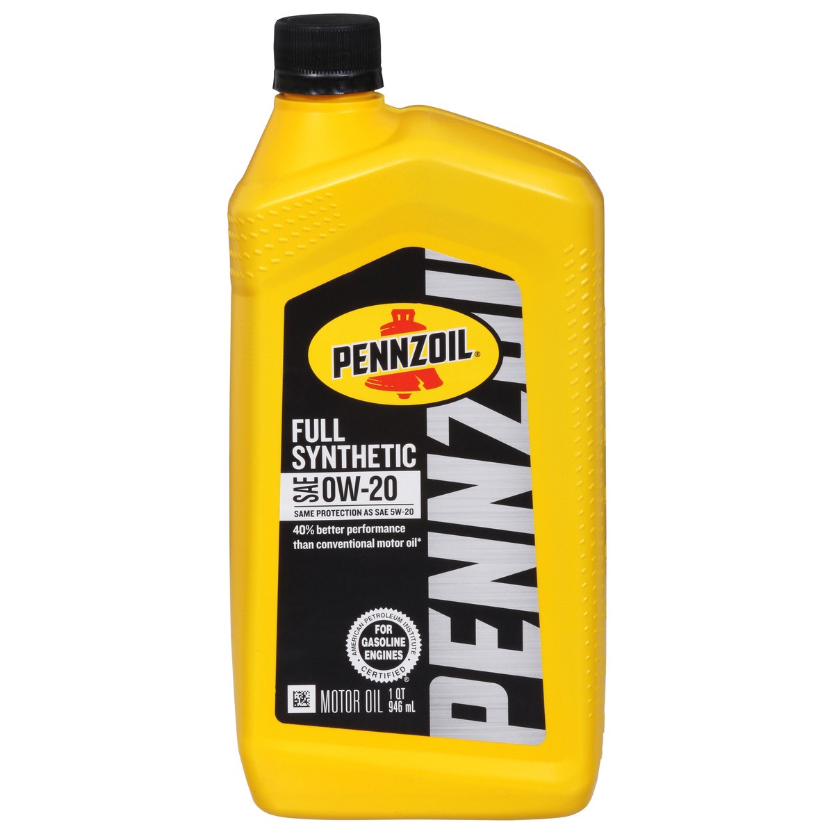 slide 1 of 9, Pennzoil Full Synthetic SAE 0W-20 Motor Oil 1 qt, 1 qt