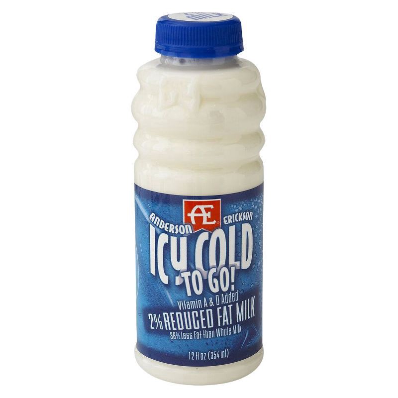 slide 1 of 4, Anderson Erickson Dairy 2% Milk - 12 fl oz, 12 fl oz