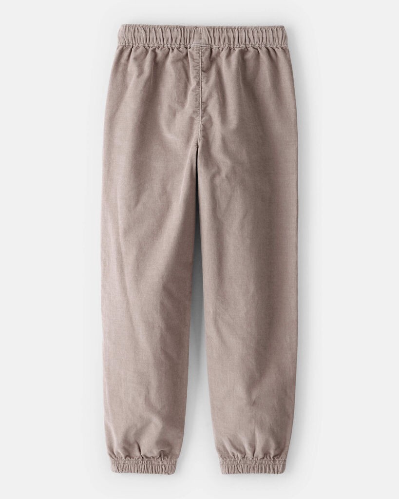 slide 3 of 3, Carter's Carters Boys Corduroy Joggers - Grey Beige 6, 1 ct