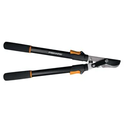 Fiskars Power-Lever 25-inch Telescoping Steel Bypass Lopper